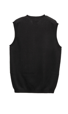 Stussy Smooth Stock Knitted Vest Black