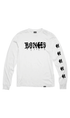 Etnies x Bones Mens Long Sleeve Tee White