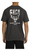 RVCA Wolfie Mens T-Shirt Washed Black