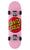 Santa Cruz Classic Dot Micro Pink Skateboard 7.5in