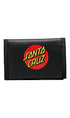 Santa Cruz Classic Dot Velcro Wallet Black