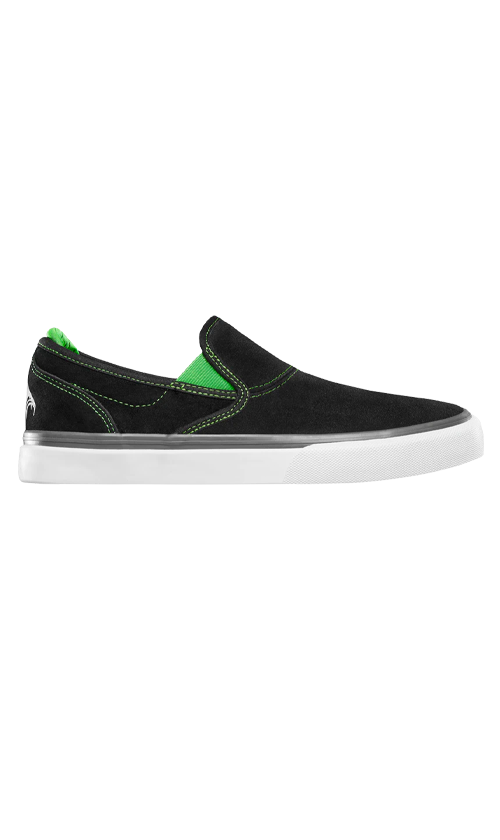 Green slip on on sale shoes