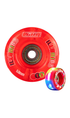 Crazy Illumin8 LED Light Up Wheels 2pk Red 62mm