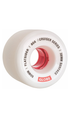 Globe Flatsider Wheels 60mm White/Red