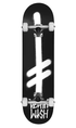 Deathwish Gang Logo Black/White Skateboard 8.25in