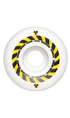 Hazard Sign CP Conical Surelock Wheels 101a 54mm White