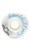 Picture POP Wheels Baby Blue On White 52mm Skate Connection Australia