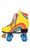 Moxi Rainbow Rider Skates Yellow Skate Connection Australia