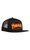 Thrasher Flame Emblem Mesh Cap Black