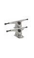 Globe Slant Aluminium Reverse Kingpin Trucks 150mm Raw/Raw